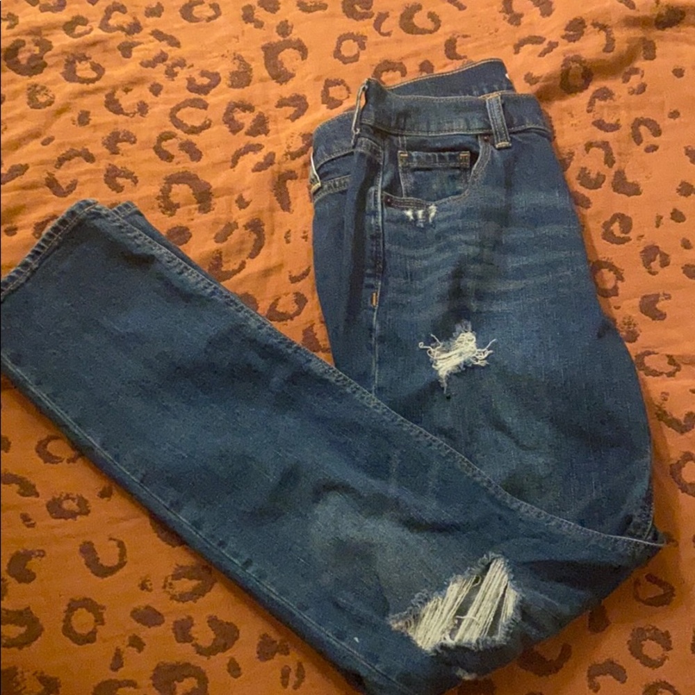 Old Navy mid rise boyfriend jeans